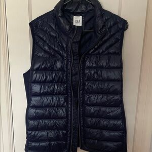 GAP Dark Blue Quilted Vest